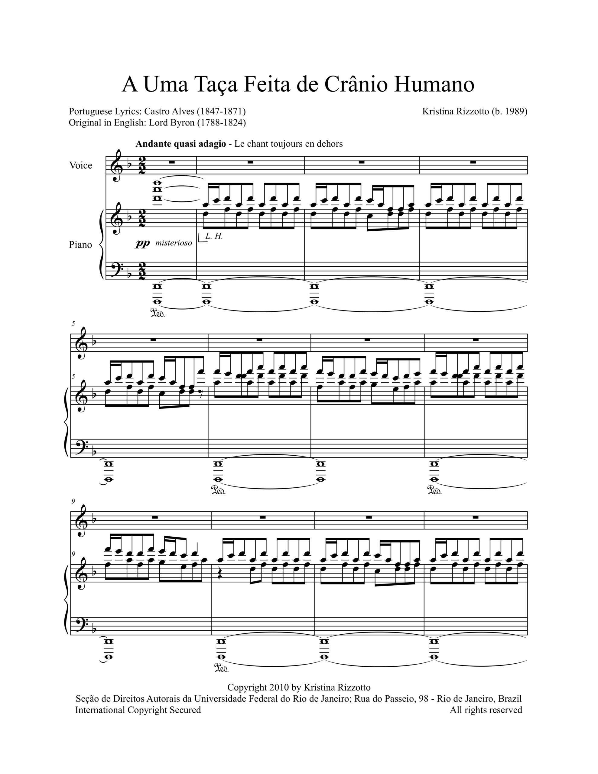 A Uma Taça Feita de Crânio Humano