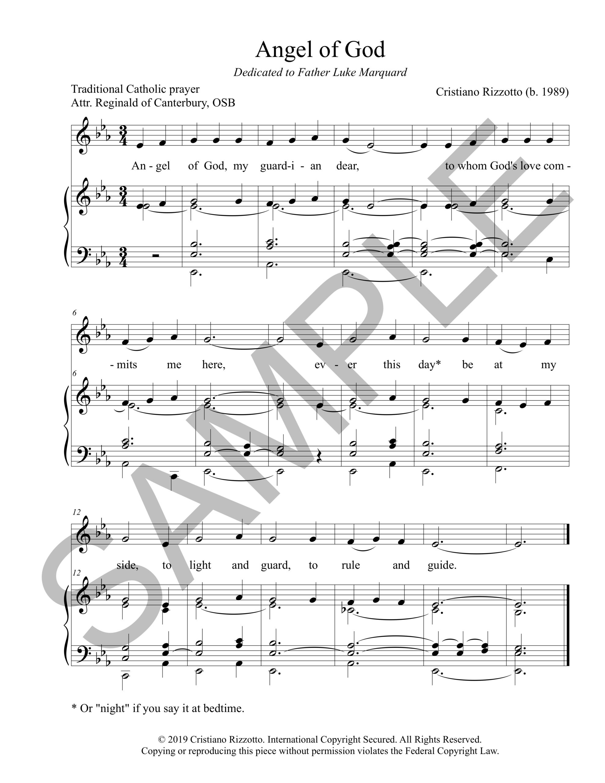 Cristiano Rizzotto – Angel of God