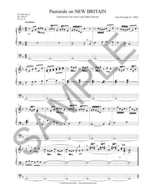 NEW BRITAIN Pastorale
