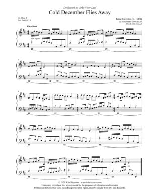 Cold December Flies Away