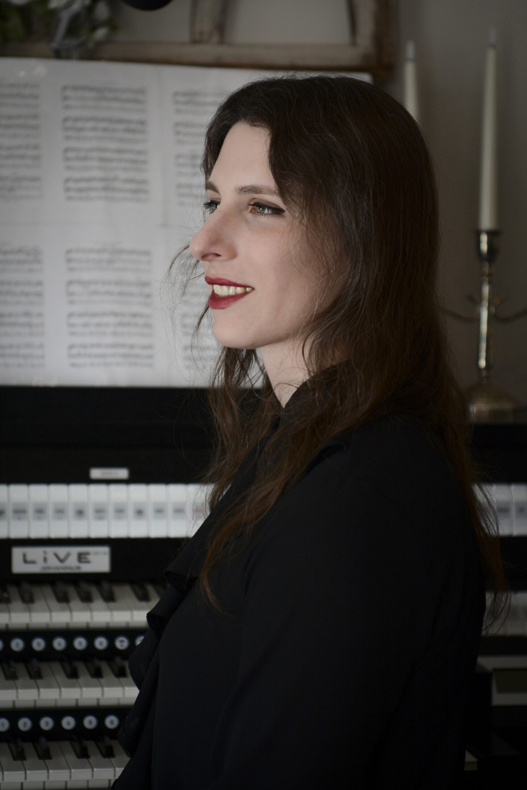 Latvian Brazilian organist and composer Dr. Kristina Rizzotto